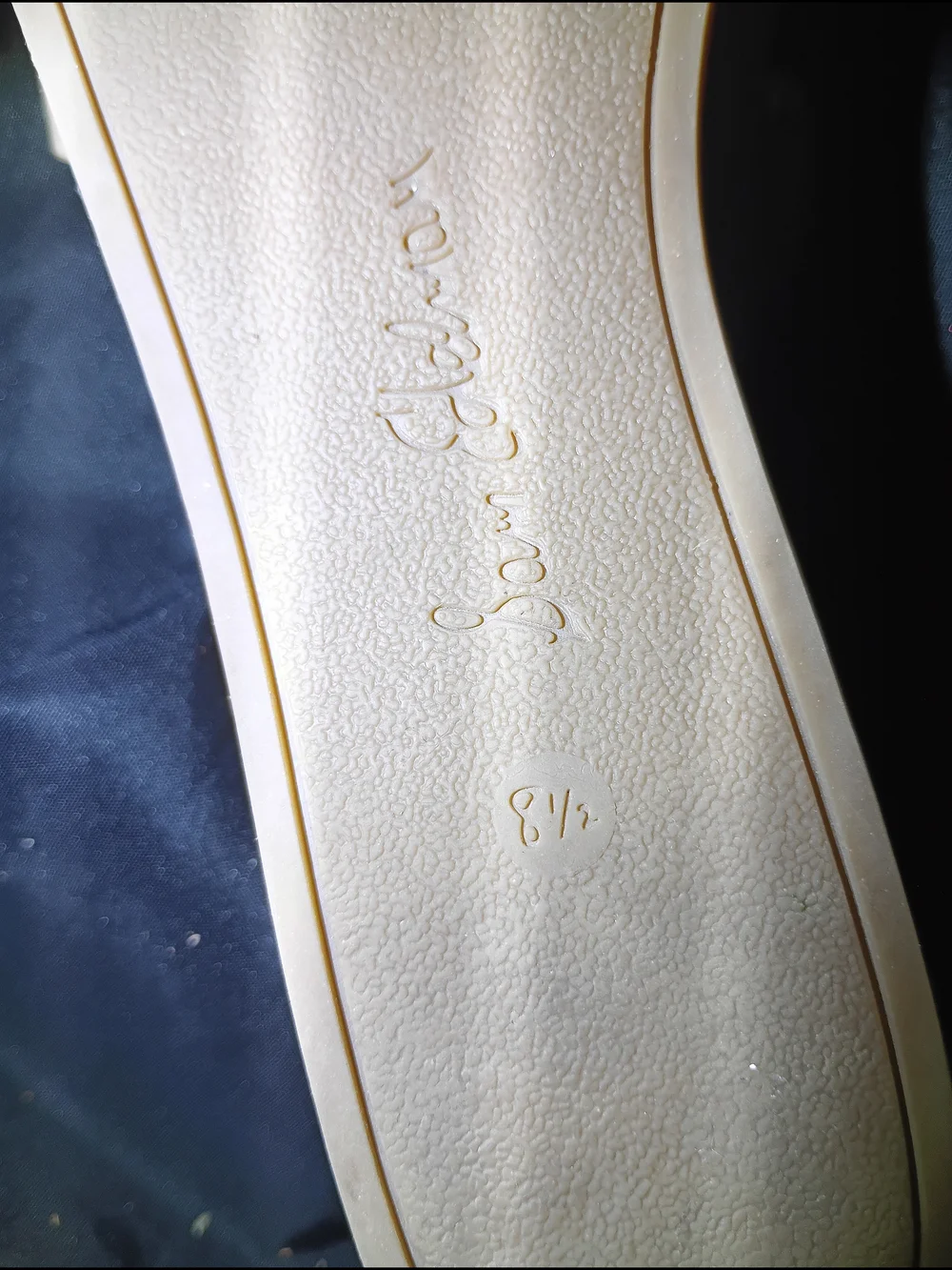 Sam Edelman Cream Leather Strappy Cork Platform Wedge Sandals